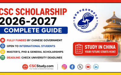 CSC Scholarship 2026–2027: Complete Guide to Chinese Government Scholarship