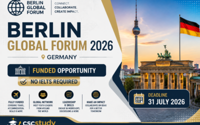 Berlin Global Forum 2026, Germany (Funded) without IELTS
