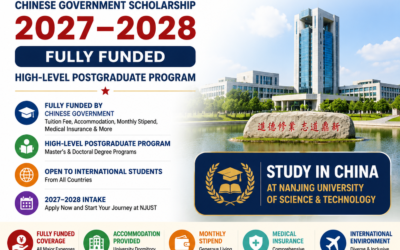 NJUST Chinese Government Scholarship – High-Level Postgraduate Program 2027–2028