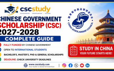Chinese Government Scholarship (CSC) 2027–2028 | Fully Funded Scholarship in China for International Students