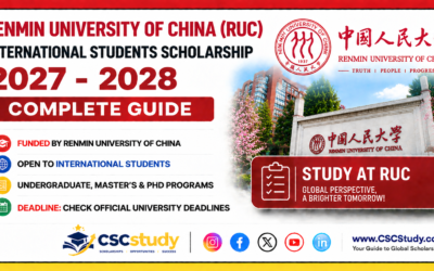 Renmin University of China (RUC) International Students Scholarship 2027–2028