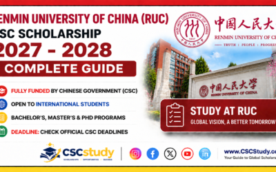 Renmin University of China (RUC) CSC Scholarship 2027–2028
