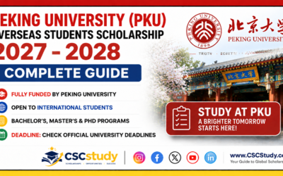 Peking University (PKU) Overseas Students Scholarship 2027–2028